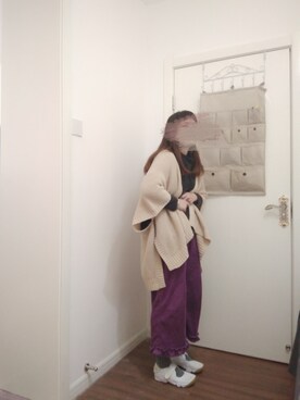 「TYAKASHAのアイテム（パンツ）」を使った、懸想さん（レディース・160cm）の春コーディネート