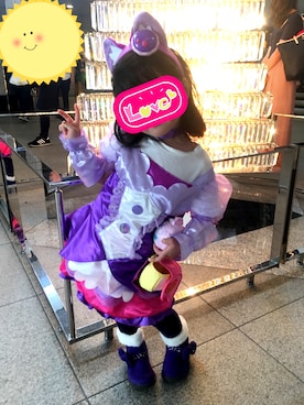 「RIP THE SWELL（リップザスウェル）のアイテム」を使った、ayanagiさん（キッズ・100cm）の秋コーディネート