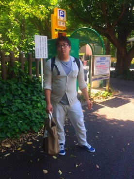 「Pilgrim（ピルグリム）のアイテム」を使った、ごえもんさん（メンズ・172cm）の秋コーディネート