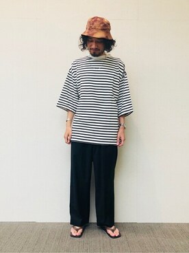 「relume」｜JOURNAL STANDARD relumeさん（メンズ・173cm）の春コーディネート
