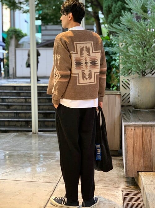 【relume】PENDLETONコラボ SMUカーディガン PENDLETON/ペンドルトン】*RELUME 別注スウェットカーディガン