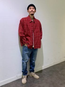 「LENO（リノ）のアイテム」を使った、JOURNAL STANDARD relumeさん（メンズ・170cm）の秋コーディネート