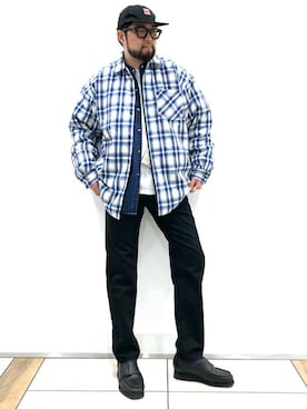 「LENO（リノ）のアイテム」を使った、JOURNAL STANDARD relumeさん（メンズ・175cm）の秋コーディネート