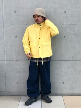 「SIERRA DESIGNS（シェラデザイン）のアイテム（その他アウター）」を使った、JOURNAL STANDARD relumeさん（メンズ・170cm）の冬コーディネート