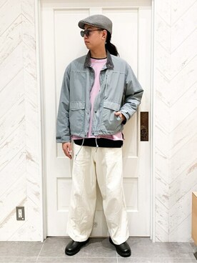 「ロクヨンクロス」｜JOURNAL STANDARD relumeさん（メンズ・170cm）の春コーディネート