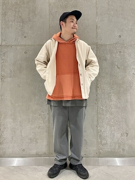 「SMITH'S（スミス）のアイテム（ジャケット/アウター）」を使った、JOURNAL STANDARD relumeさん（メンズ・170cm）の春コーディネート