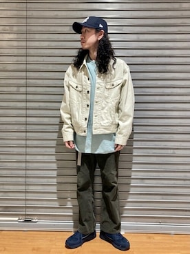 「Lee（リー）のアイテム（ブルゾン）」を使った、JOURNAL STANDARD relumeさん（メンズ・168cm）の春コーディネート