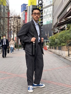 「relume」｜JOURNAL STANDARD relumeさん（メンズ・173cm）の春コーディネート