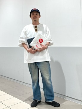 「パックT」｜JOURNAL STANDARD relumeさん（メンズ・168cm）の春コーディネート