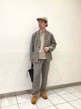 「relume」｜JOURNAL STANDARD relumeさん（メンズ・173cm）の春コーディネート