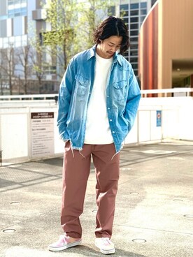 「relume」｜JOURNAL STANDARD relumeさん（メンズ・172cm）の春コーディネート