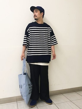 「relume」｜JOURNAL STANDARD relumeさん（メンズ・168cm）の春コーディネート