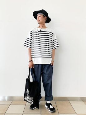 「JOURNAL STANDARD relume（ジャーナルスタンダード　レリューム）のアイテム（財布/小物）」を使った、JOURNAL STANDARD relumeさん（メンズ・181cm）の春コーディネート