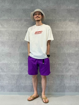 「SHELTECH（シェルテック）のアイテム」を使った、JOURNAL STANDARD relumeさん（メンズ・172cm）の夏コーディネート