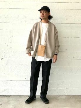 「JOURNAL STANDARD relume（ジャーナルスタンダード　レリューム）のアイテム（財布/小物）」を使った、JOURNAL STANDARD relumeさん（メンズ・175cm）の秋コーディネート