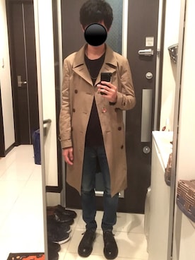 「SRIVER（スリヴァー）のアイテム（アクセサリー）」を使った、リッキーさん（メンズ・168cm）の秋コーディネート