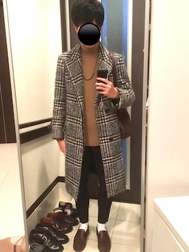 「DOLCE&GABBANA（ドルチェアンドガッバーナ）のアイテム（ニット/セーター）」を使った、リッキーさん（メンズ・168cm）の冬コーディネート