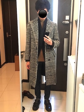 「DOLCE&GABBANA（ドルチェアンドガッバーナ）のアイテム（ニット/セーター）」を使った、リッキーさん（メンズ・168cm）の冬コーディネート