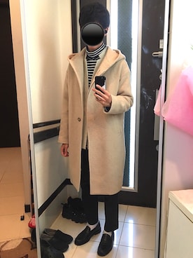 「H&M（エイチ・アンド・エム）のアイテム（その他トップス）」を使った、リッキーさん（メンズ・168cm）の冬コーディネート