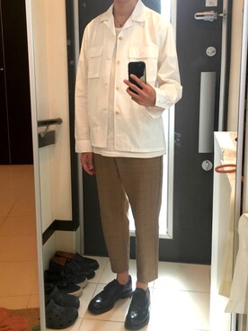 「MR.OLIVE E.O.I（ミスターオリーブイーグルオブインデペンデンス）のアイテム」を使った、リッキーさん（メンズ・168cm）の夏コーディネート