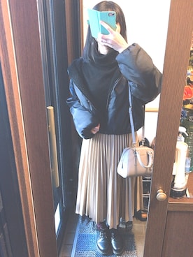 ほたるさん（レディース・159cm）の冬コーディネート