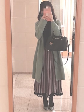 ほたるさん（レディース・159cm）の秋コーディネート