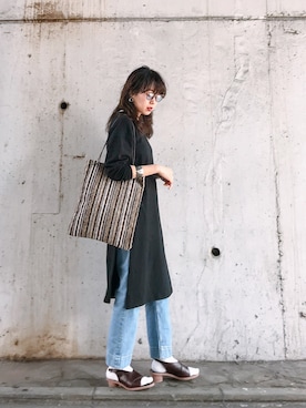 TOMOMI KANATAさん(レディース・162cm)の春コーディネート