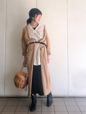 TOMOMI KANATAさん(レディース・162cm)の春コーディネート