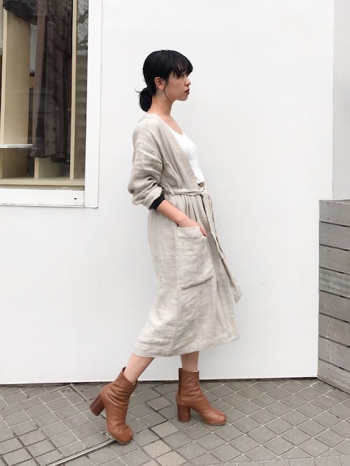 TODAYFUL（トゥデイフル）の「リネンガウンコート（チェスター