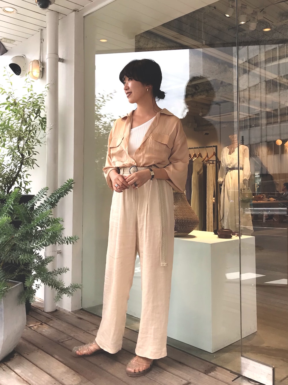 TODAYFUL（トゥデイフル）の「Vintageクロップドシャツ（シャツ