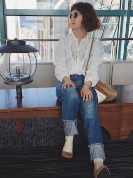 izuminさん（レディース・161cm）の冬コーディネート