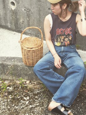 「アイテム（ピアス（両耳用））」を使った、izuminさん（レディース・161cm・30代）の夏コーディネート