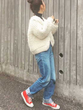 izuminさん（レディース・161cm）の冬コーディネート