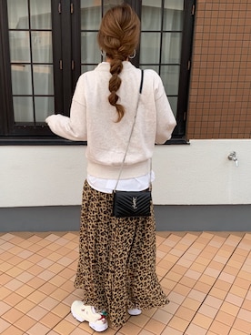「ISABEL MARANT（イザベルマラン）のアイテム（スウェット）」を使った、izuminさん（レディース・162cm）の秋コーディネート