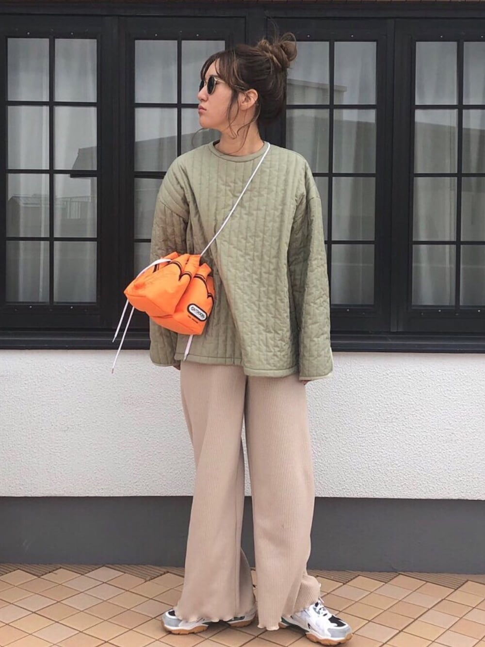 ＜6(ROKU)＞STRIPE QUILTING PULLOVER/カットソー 6(ROKU)＞STRIPE QUILTING PULLOVER/カットソーを使った人気