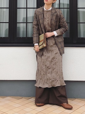 izuminさん（レディース・162cm）の冬コーディネート