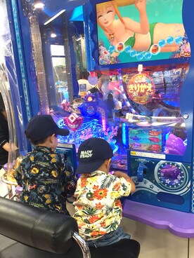 「アイテム（シャツ/ブラウス）」を使った、nicoemiさん（キッズ・90cm）の夏コーディネート