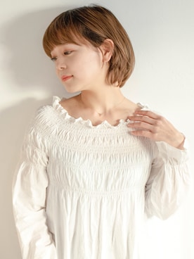 本社スタッフ(BLOOM ONLINE STORE)さん(レディース・156cm)の春コーディネート