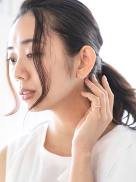 「ESTELLE（エステール）のアイテム」を使った、本社スタッフ（BLOOM ONLINE STORE）さん（レディース・160cm）の春コーディネート