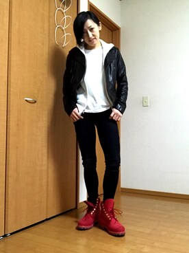 50 グレア 赤 ブーツ コーデ 画像ブログ