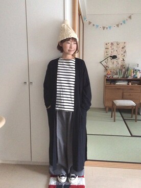 「MACPHEE（マカフィー）のアイテム（その他アウター）」を使った、𝚝𝚊𝚔𝚊𝚔𝚘さん（レディース・150cm）の秋コーディネート