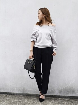 MKミッシェルクランさん(レディース・155cm)の冬コーディネート