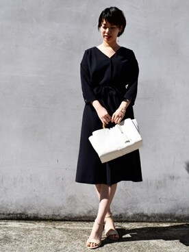 MKミッシェルクランさん（レディース・166cm）の春コーディネート