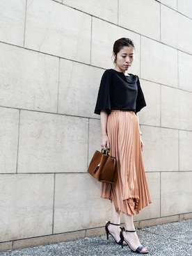 MKミッシェルクランさん（レディース・158cm）の夏コーディネート