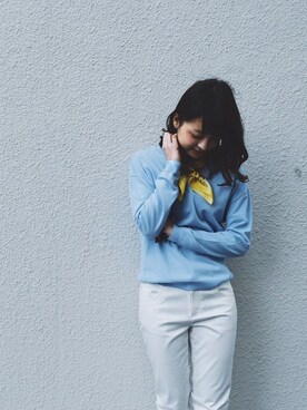 「MK MICHEL KLEIN（エムケーミッシェルクラン）のアイテム（財布/小物）」を使った、MKミッシェルクランさん（レディース・160cm）の冬コーディネート