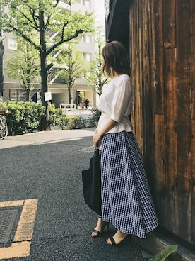 MKミッシェルクランさん（レディース・155cm）の春コーディネート