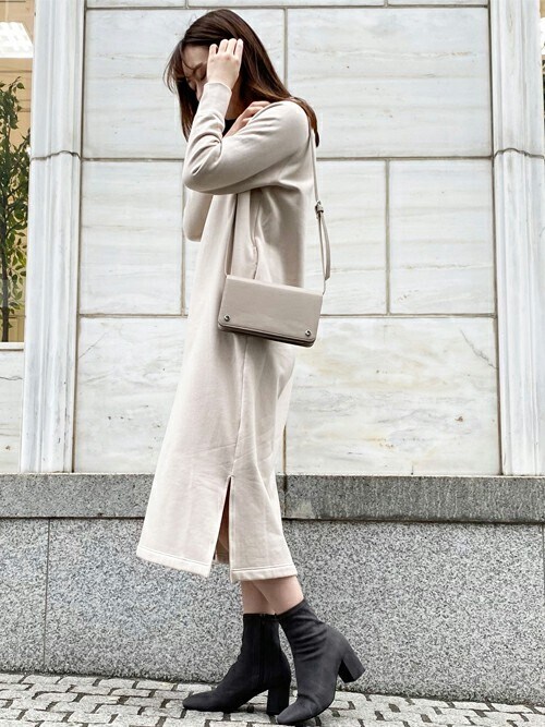 Mkミッシェルクラン Mkミッシェルクラン Mk Michel Kleinのワンピースを使ったコーディネート Wear