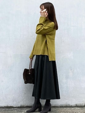 MKミッシェルクランさん(レディース・167cm)の冬コーディネート