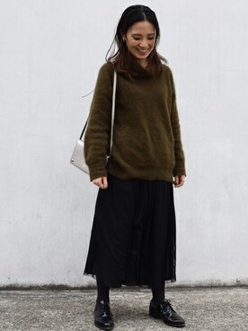 MKミッシェルクランさん（レディース・152cm）の冬コーディネート