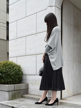 MKミッシェルクランさん（レディース・160cm）の春コーディネート